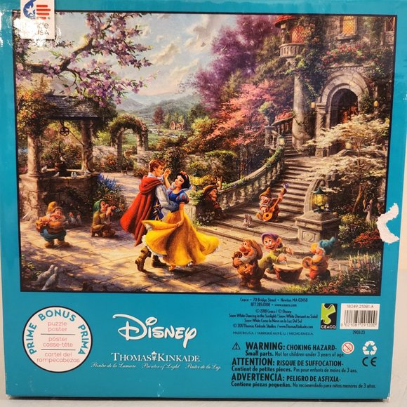 Ceaco - Disney - Thomas Kinkade - Snow White - 1000 Pieces - Picture 3 of 3